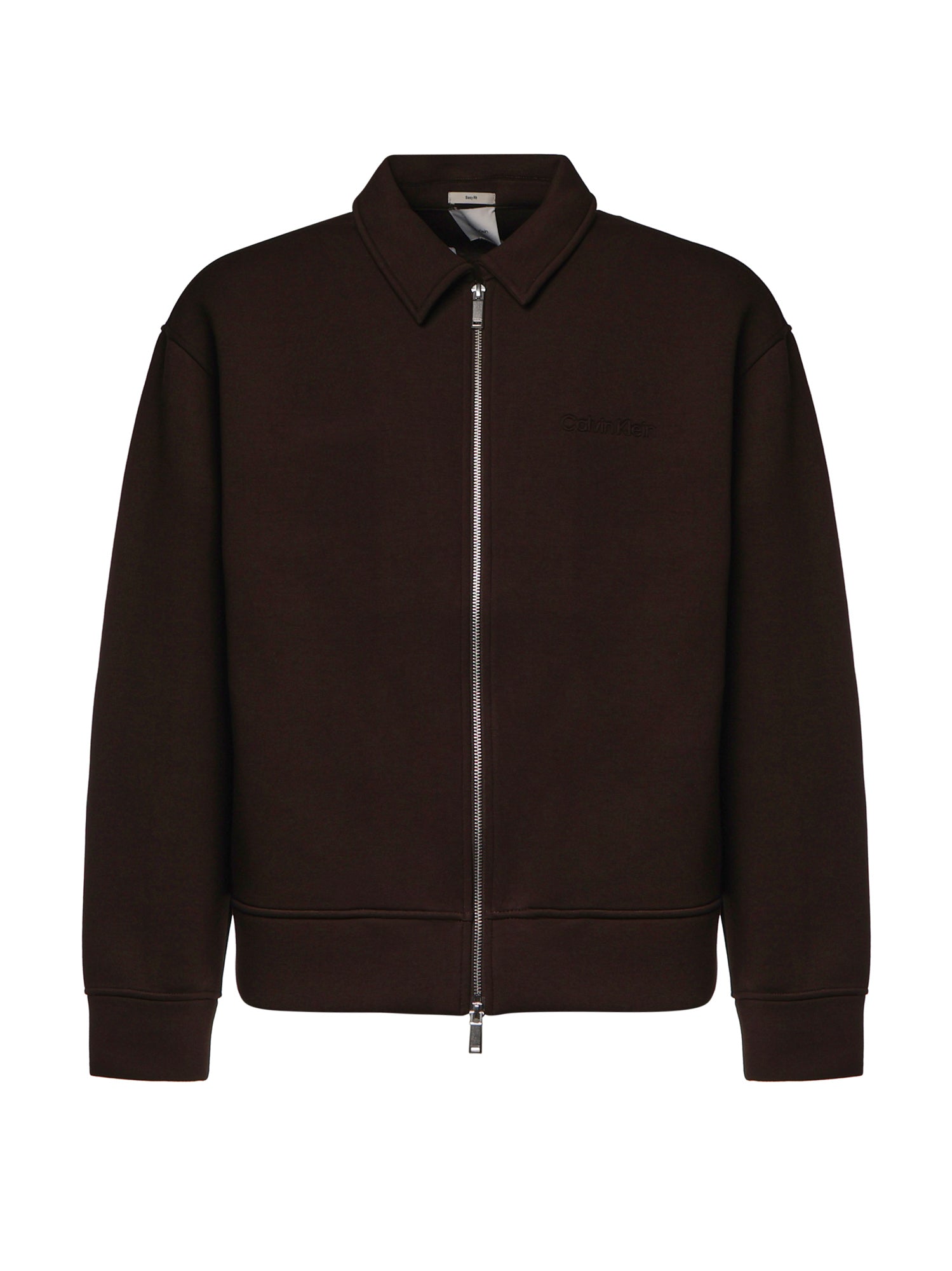 Giacca con zip e logo LV04RG227G TO2 CALVIN KLEIN 