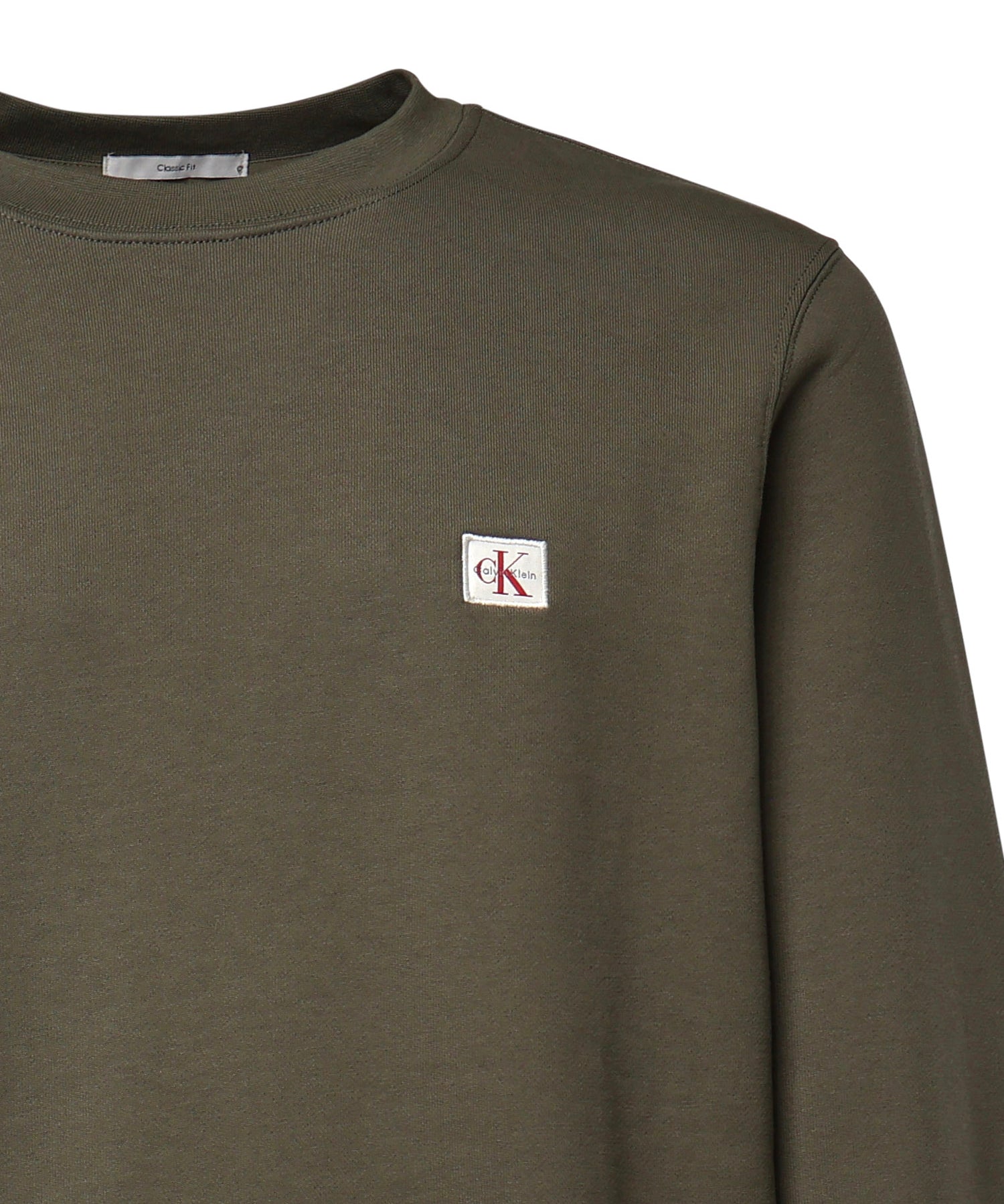 Felpa in cotone con logo LV04RG268G LDY CALVIN KLEIN 