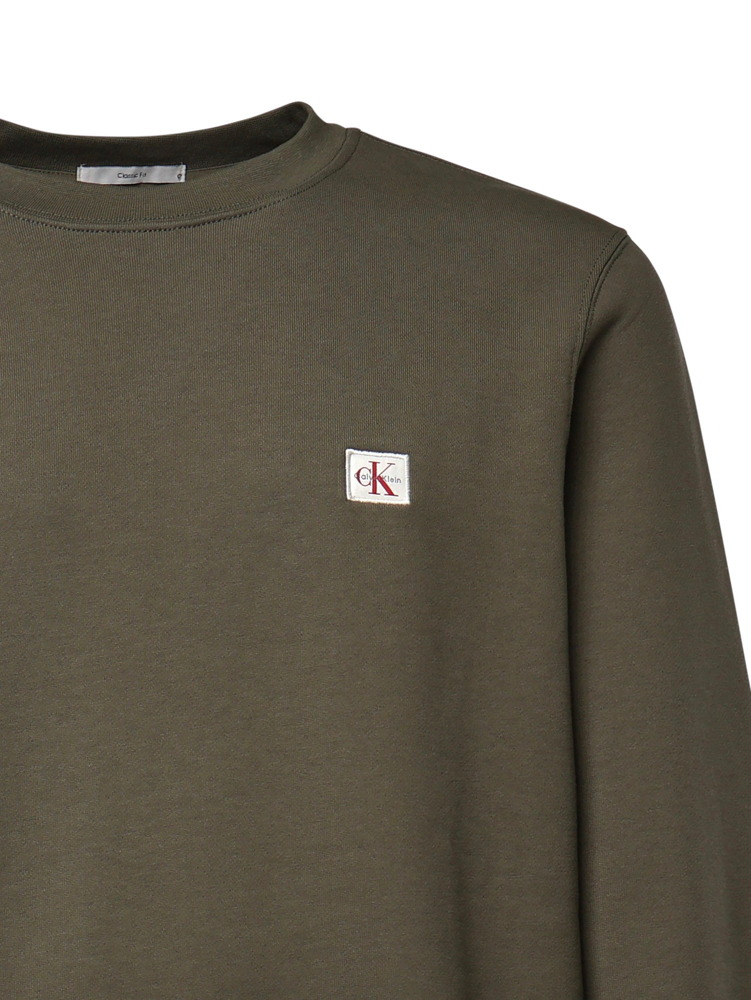 Felpa in cotone con logo LV04RG268G LDY CALVIN KLEIN 