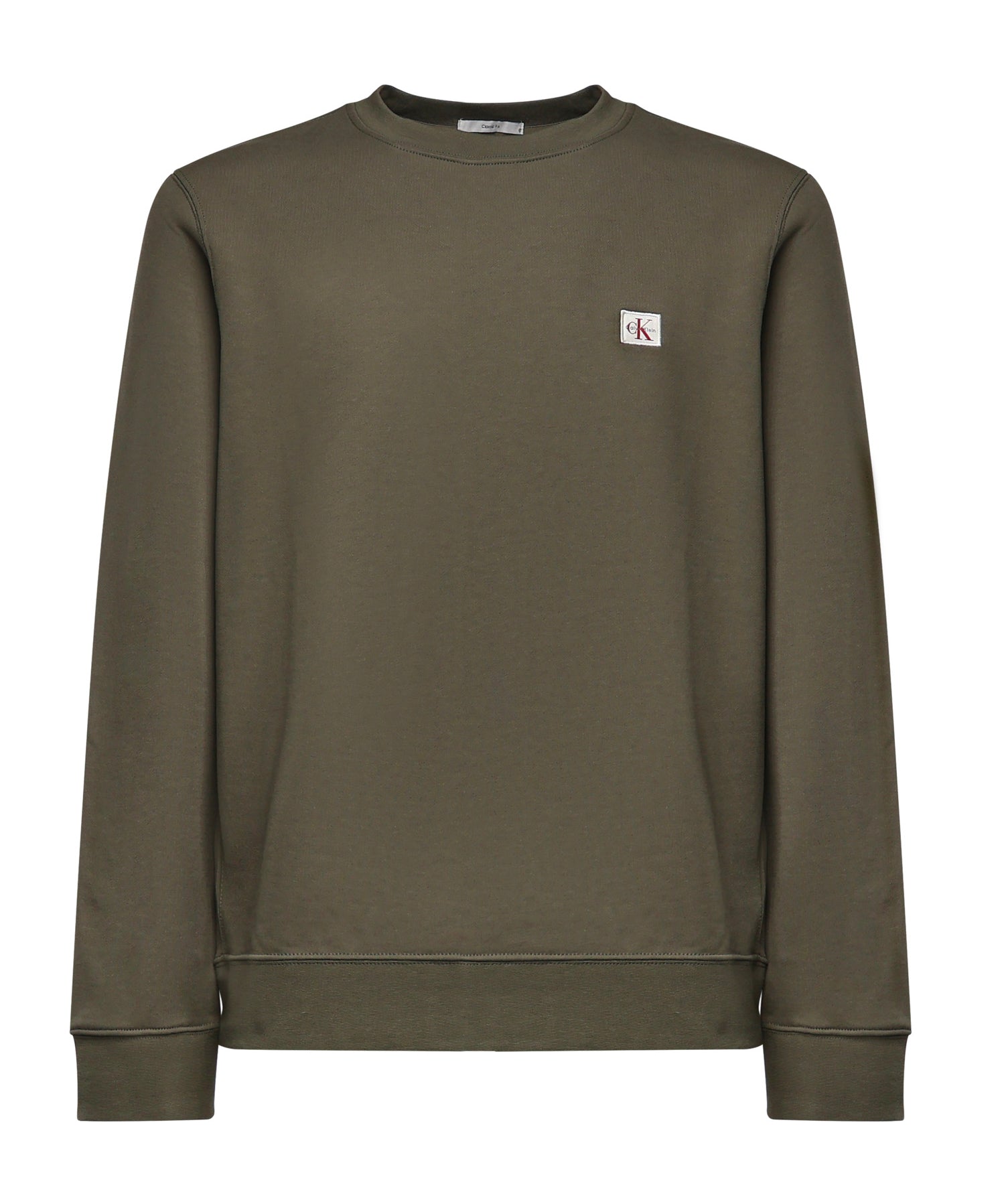 Felpa in cotone con logo LV04RG268G LDY CALVIN KLEIN 