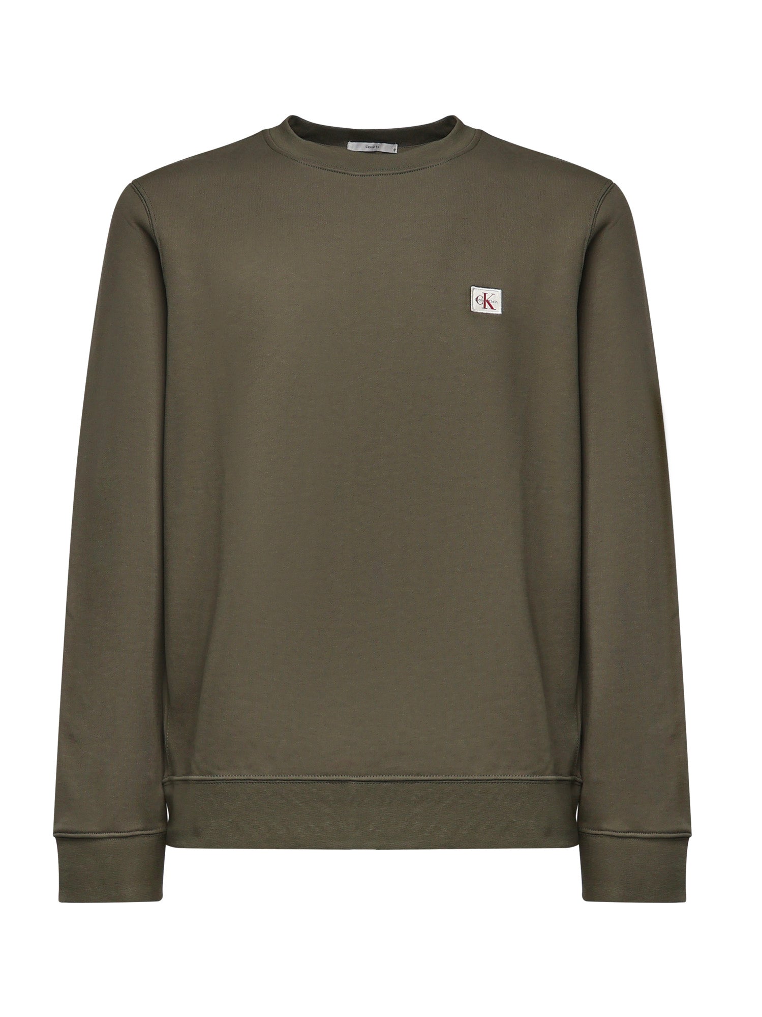 Felpa in cotone con logo LV04RG268G LDY CALVIN KLEIN 