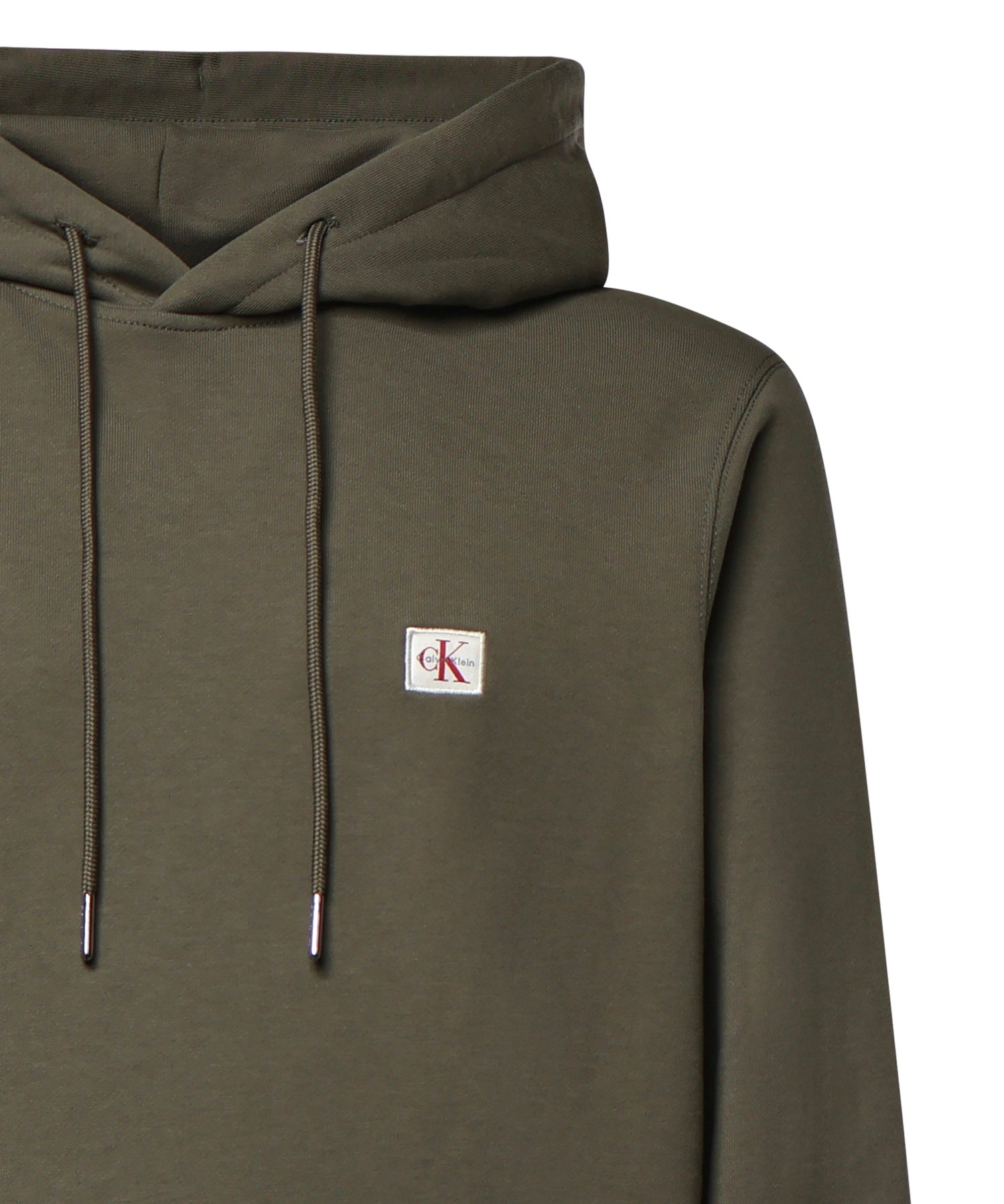 Felpa in cotone con cappuccio e logo LV04RG269G LDY CALVIN KLEIN 