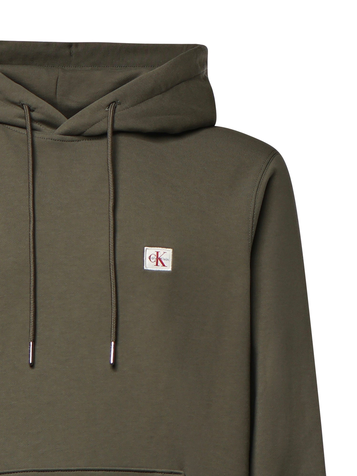 Felpa in cotone con cappuccio e logo LV04RG269G LDY CALVIN KLEIN 