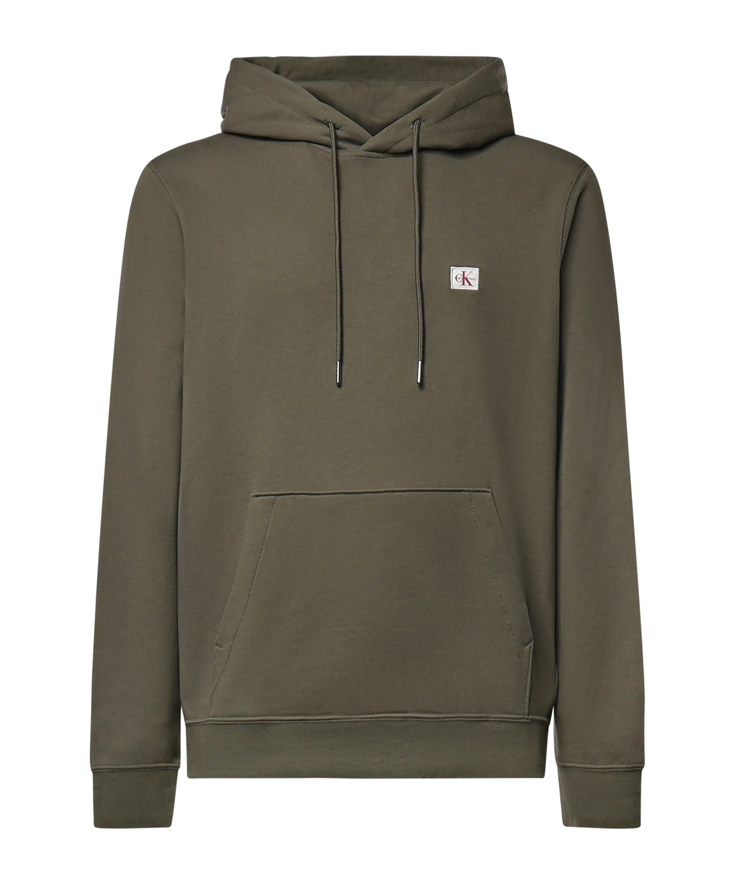 Felpa in cotone con cappuccio e logo LV04RG269G LDY CALVIN KLEIN 