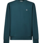 Felpa in cotone con logo LV04RG275G PP1 CALVIN KLEIN 