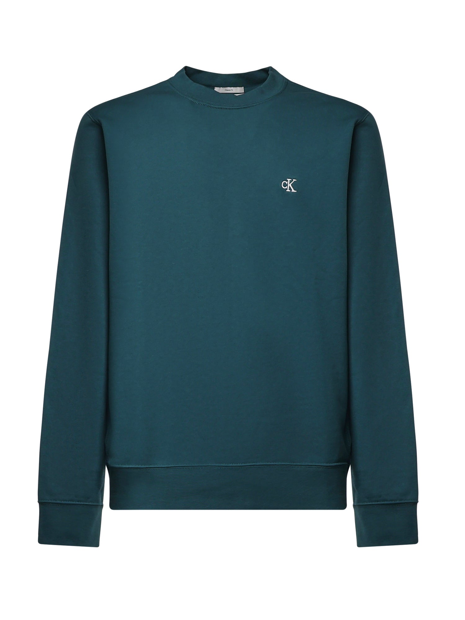 Felpa in cotone con logo LV04RG275G PP1 CALVIN KLEIN 