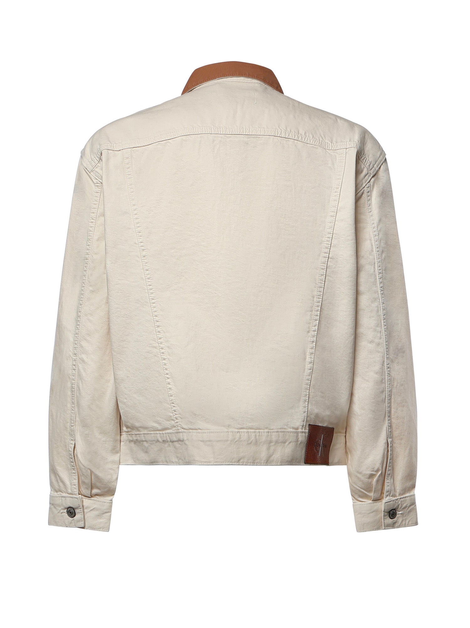 Giubbotto di jeans con colletto a contrasto '90 LV04RG906G X89 CALVIN KLEIN 