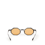 Occhiali da sole Jacaré CPT52 BLK/ORANGE CAPOTE 