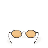 Occhiali da sole Jacaré CPT52 BLK/ORANGE CAPOTE 