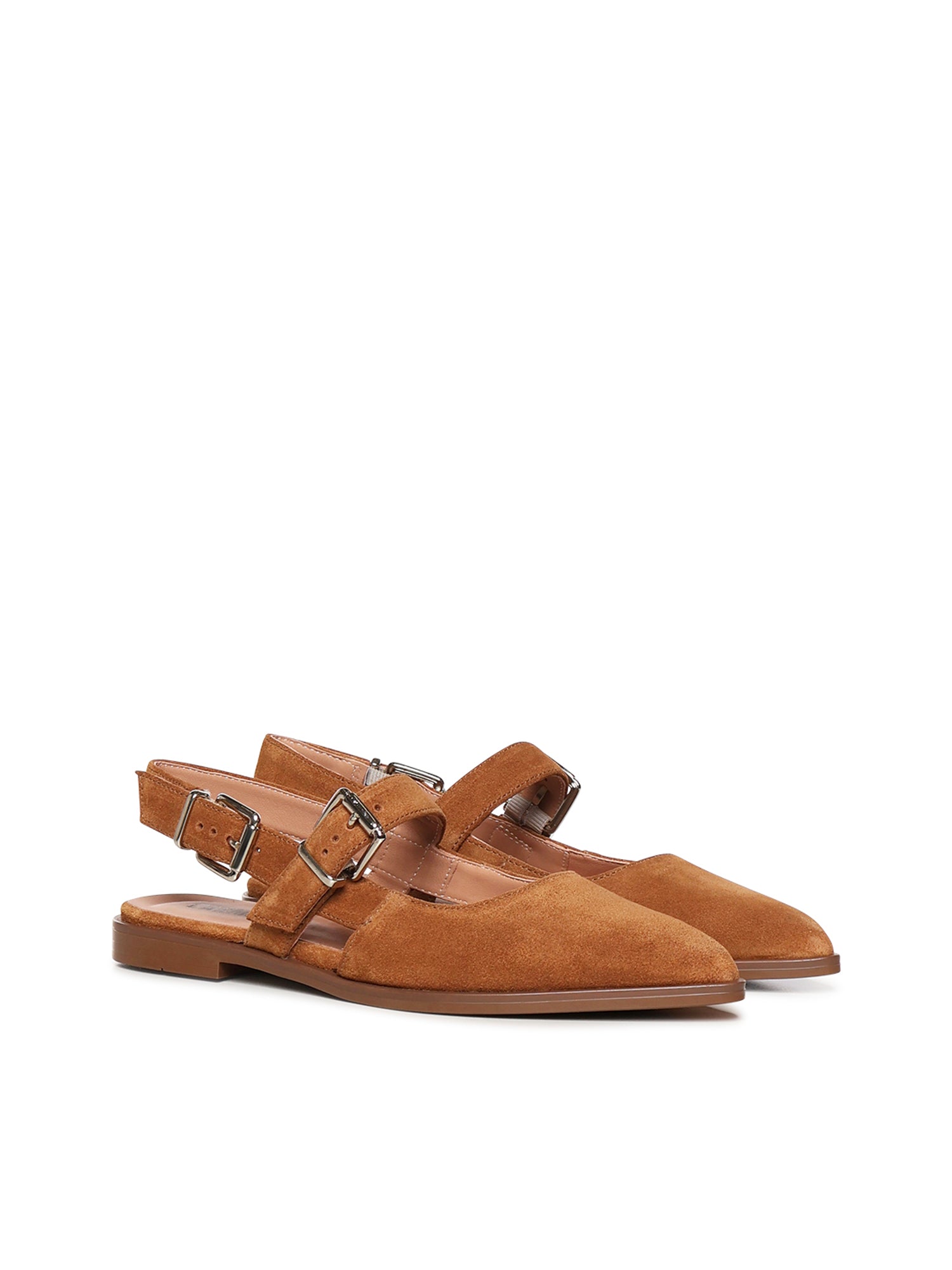 Ballerine Sway Buckle in suede A57118 LAND CARMENS 