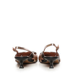 Slingback Caroline Rio Nature in pelle A57129 NERO QUARZO CARMENS 