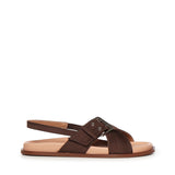 Sandalo Christine in satin A57175 CIOCCOLATO CARMENS 