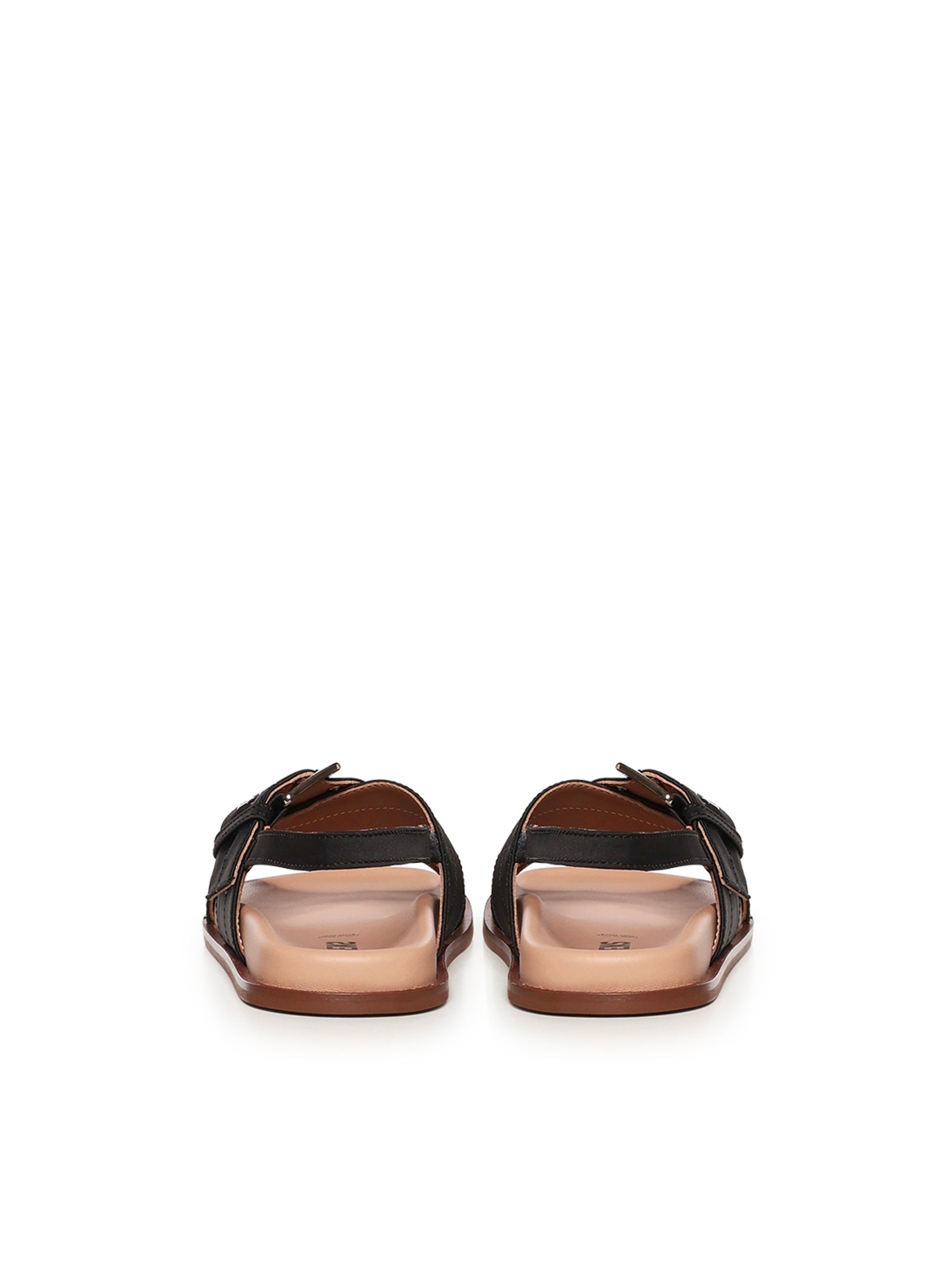 Sandalo Christine in satin A57175 NERO CARMENS 