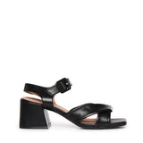 Sandali New Carry Cross in pelle A57184 NERO CARMENS 