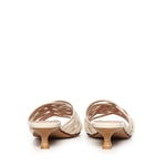 Mules Giuli Cage in pelle A57188 IVORY CARMENS 