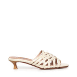 Mules Giuli Cage in pelle A57188 IVORY CARMENS 