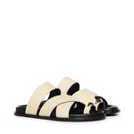 Sandali Plongè in pelle A57240 IVORY CARMENS 