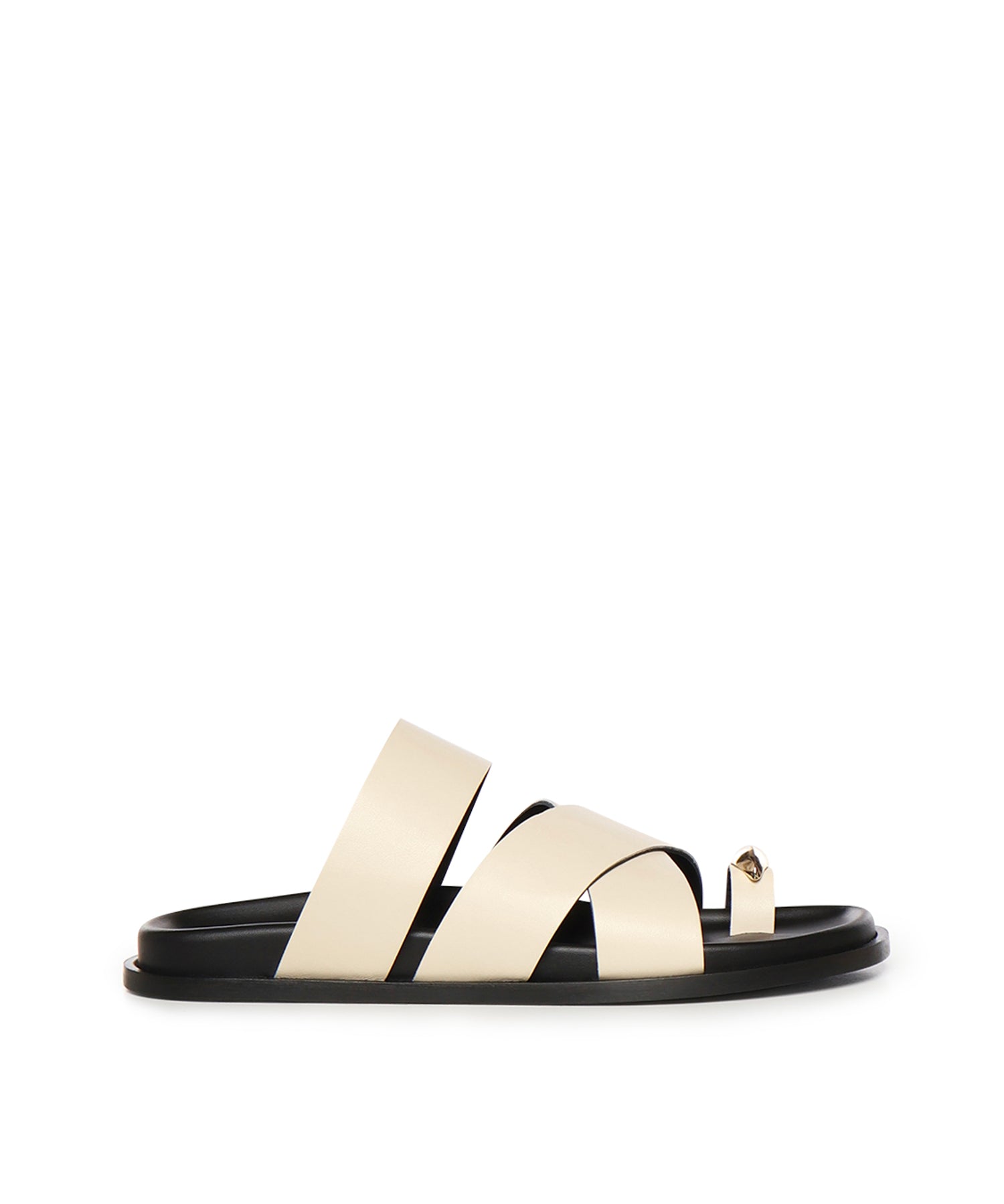 Sandali Plongè in pelle A57240 IVORY CARMENS 