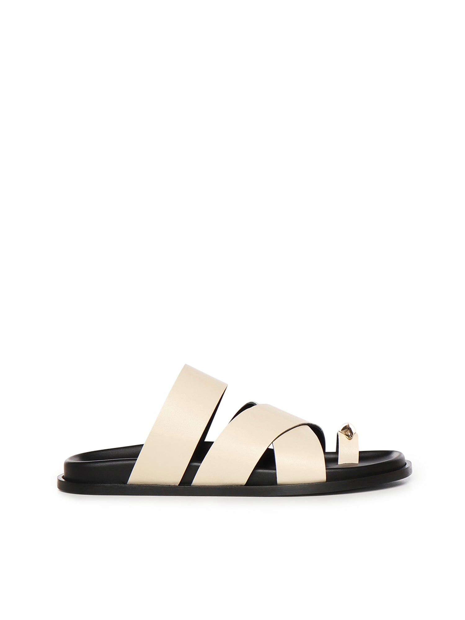 Sandali Plongè in pelle A57240 IVORY CARMENS 