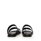 Sandali Plongè in pelle A57240 NERO CARMENS 