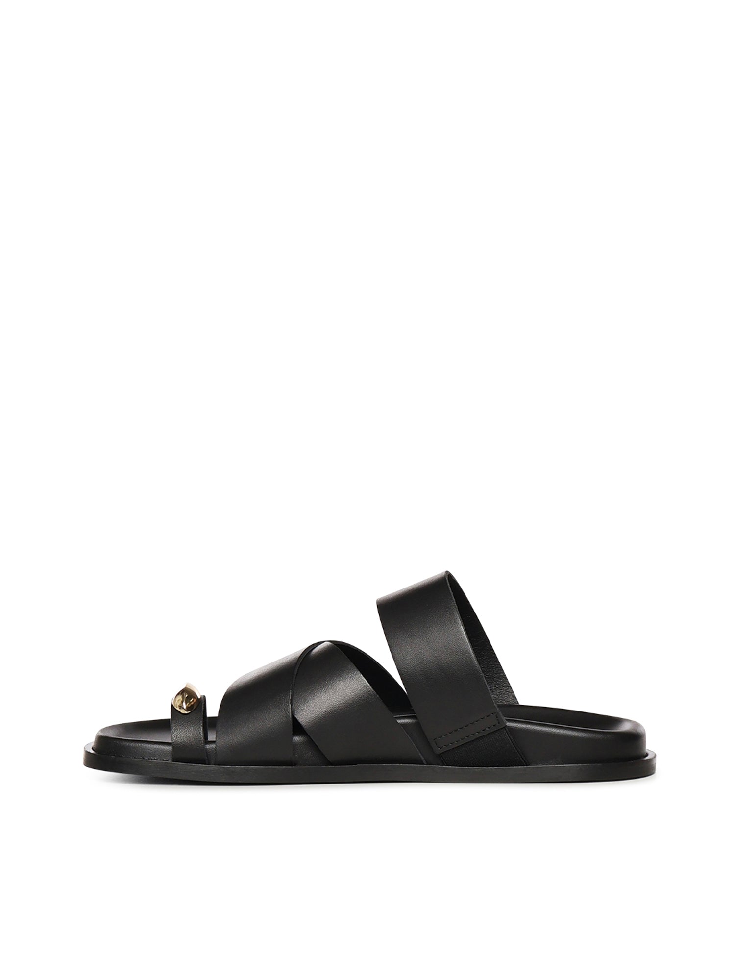 Sandali Plongè in pelle A57240 NERO CARMENS 