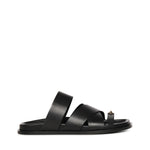 Sandali Plongè in pelle A57240 NERO CARMENS 