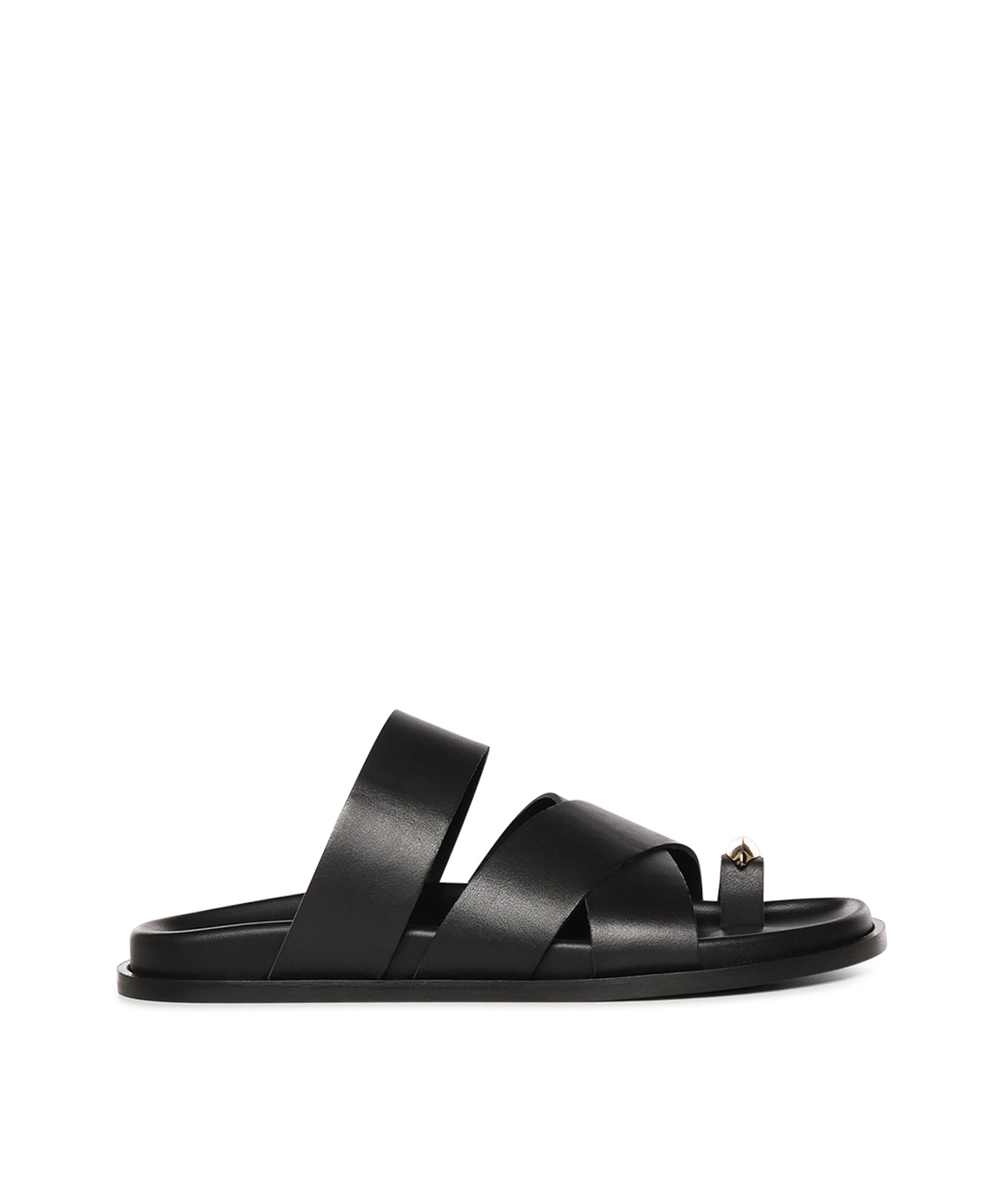Sandali Plongè in pelle A57240 NERO CARMENS 