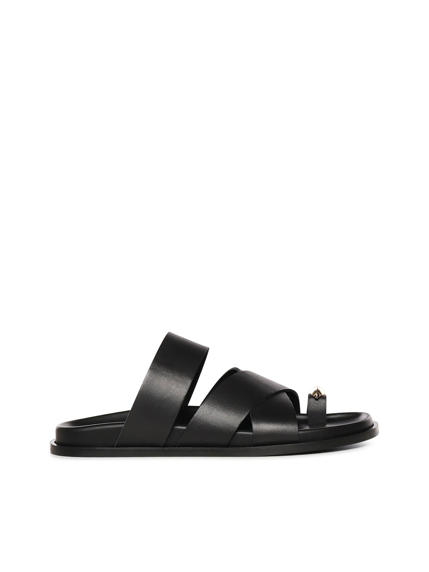 Sandali Plongè in pelle A57240 NERO CARMENS 