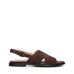 Sandali Étoile Cross in suede A57268 MORO CARMENS 