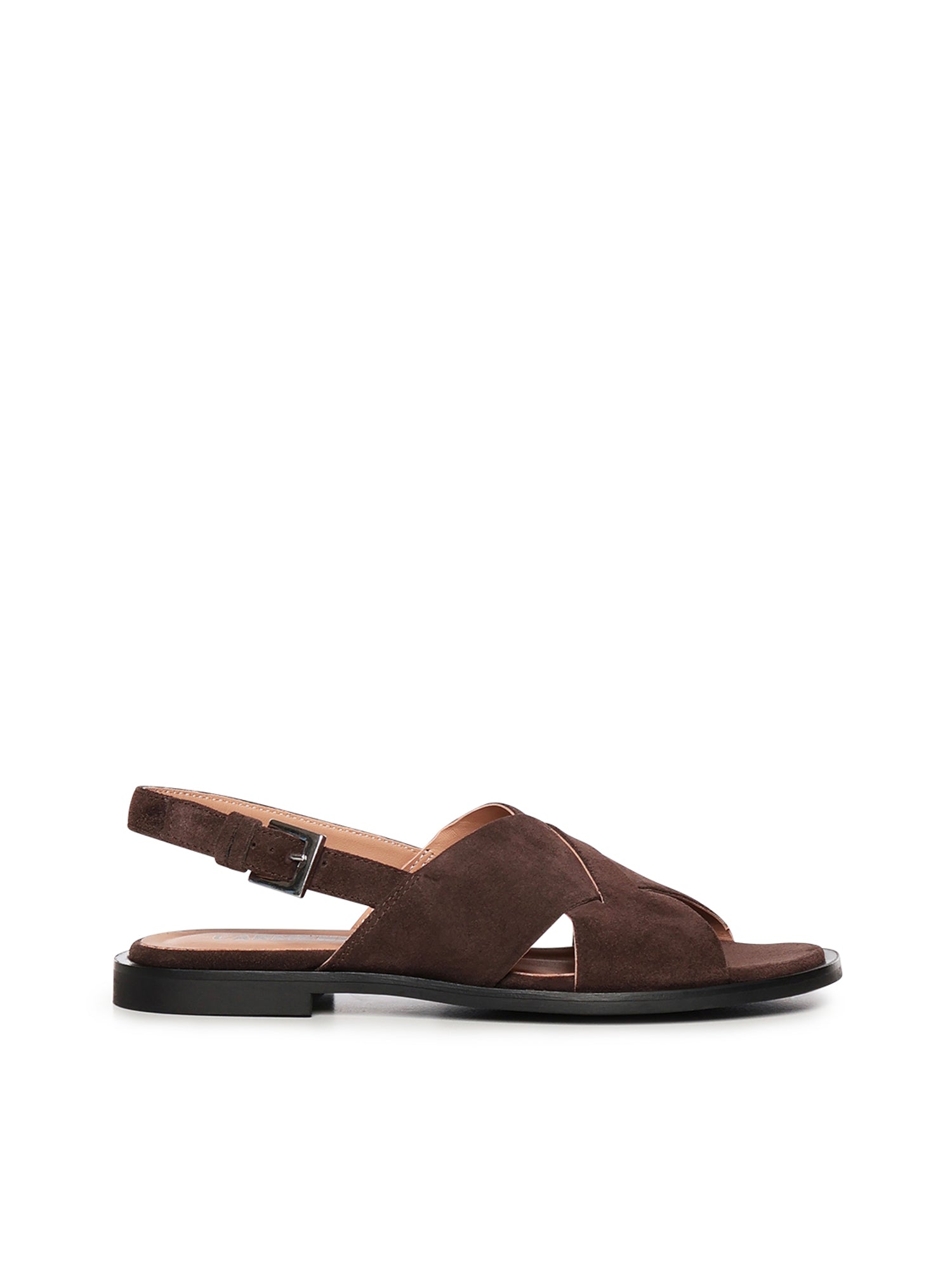 Sandali Étoile Cross in suede A57268 MORO CARMENS 
