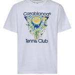 T-shirt Tennis Club in cotone MSP26JTS001 01 CASABLANCA 