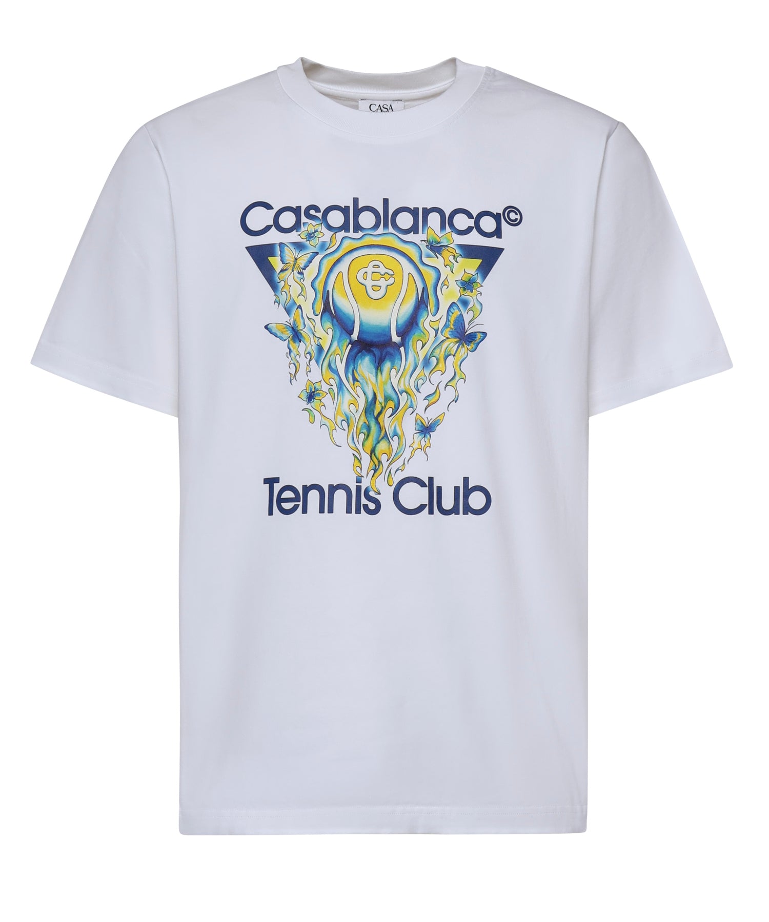 T-shirt Tennis Club in cotone MSP26JTS001 01 CASABLANCA 
