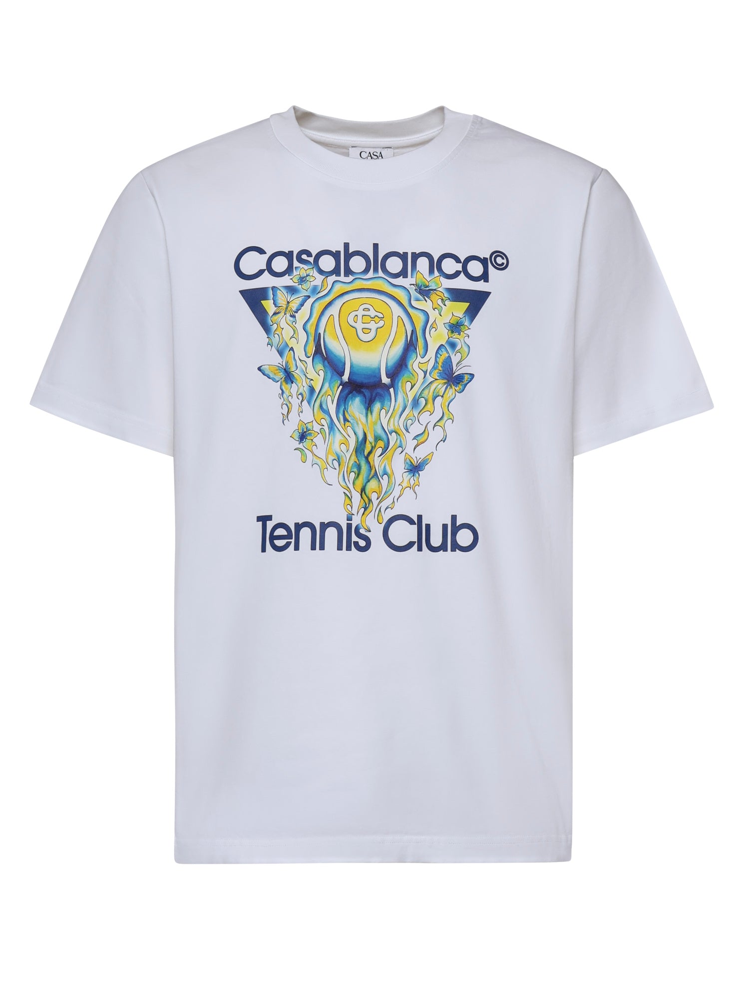 T-shirt Tennis Club in cotone MSP26JTS001 01 CASABLANCA 