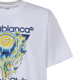 T-shirt Tennis Club in cotone MSP26JTS001 01 CASABLANCA 