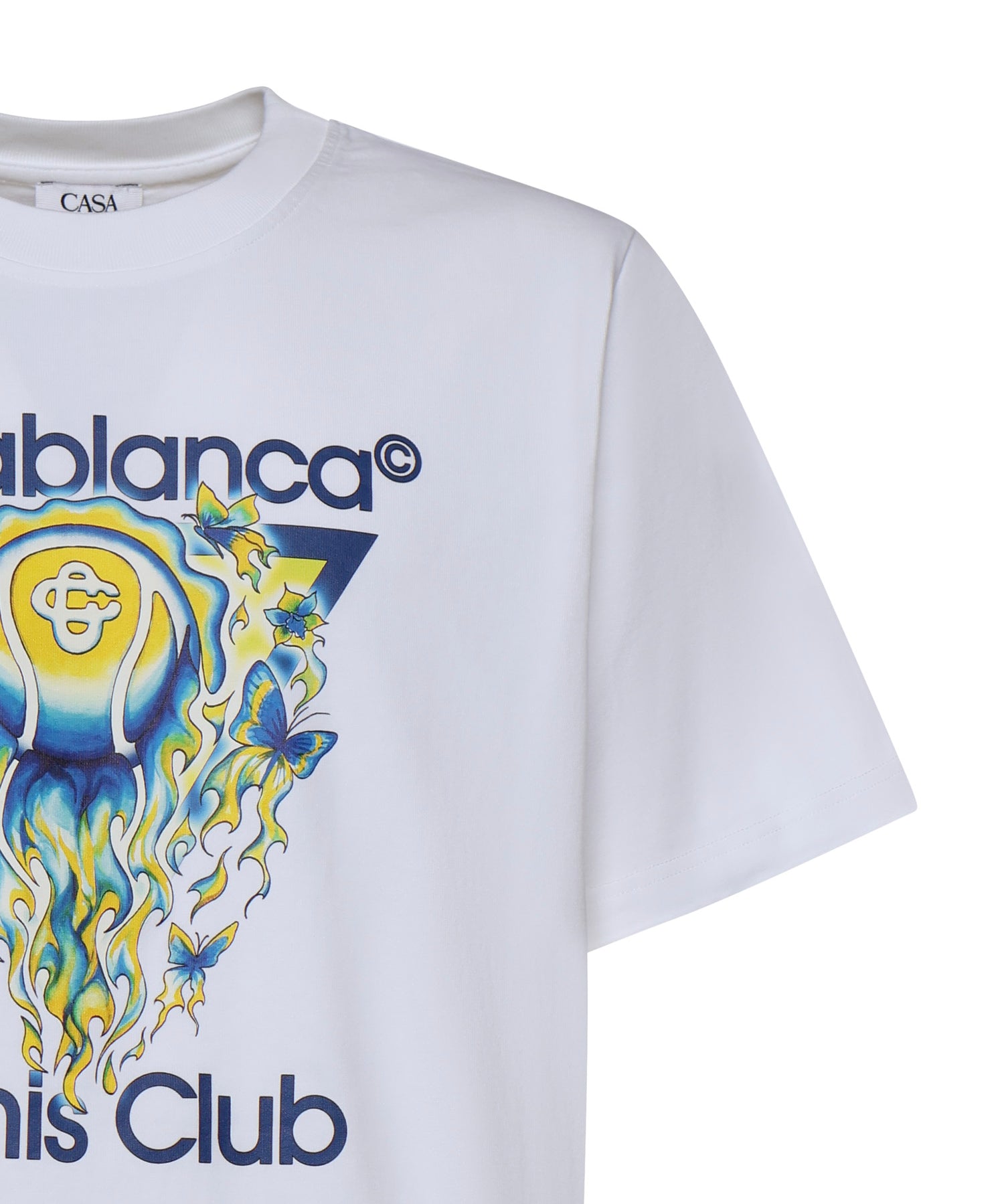 T-shirt Tennis Club in cotone MSP26JTS001 01 CASABLANCA 