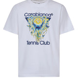 T-shirt Tennis Club in cotone MSP26JTS001 01 CASABLANCA 