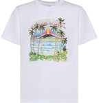 T-shirt con stampa in cotone MSP26JTS001 22 CASABLANCA 