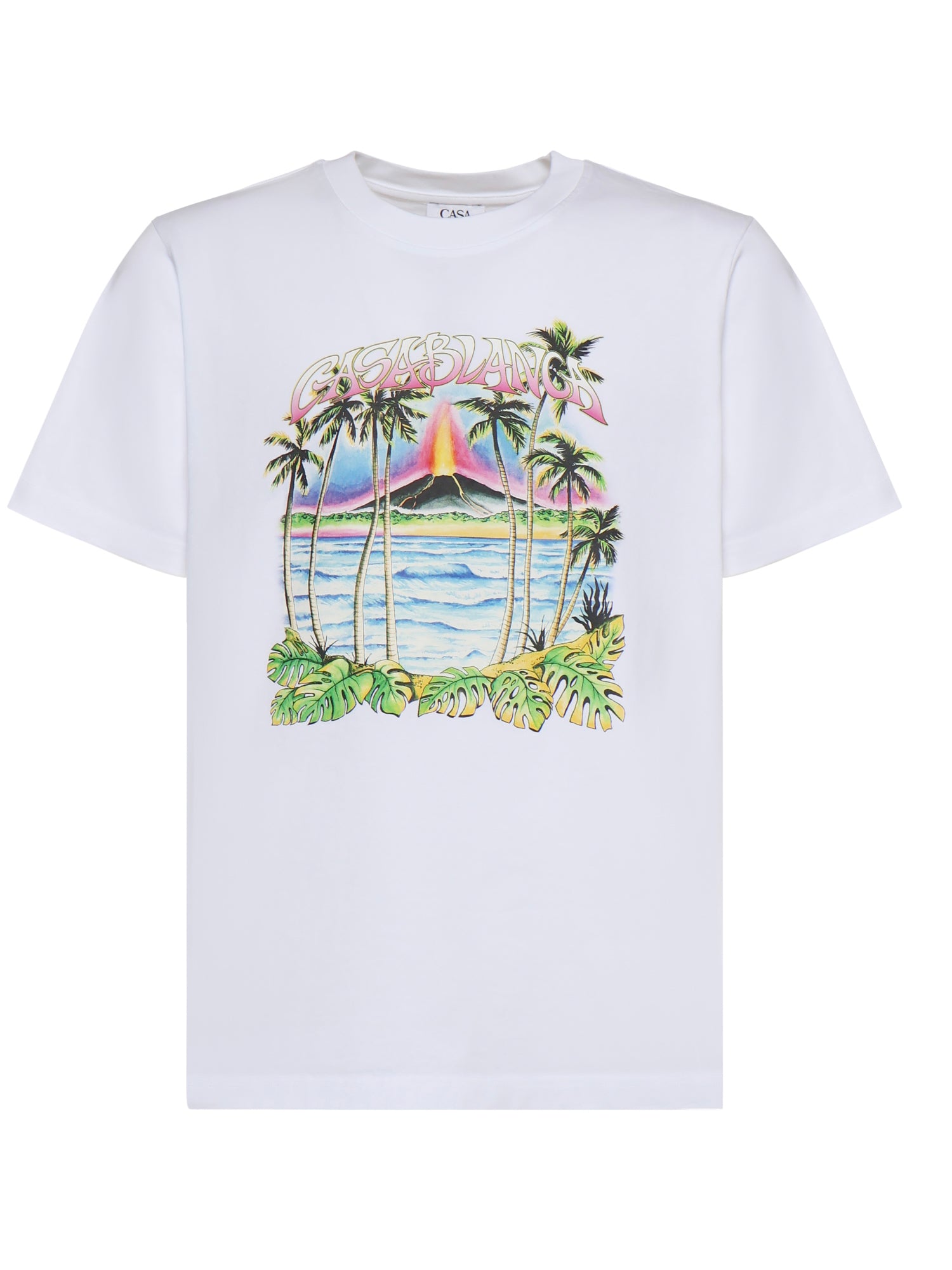 T-shirt con stampa in cotone MSP26JTS001 22 CASABLANCA 