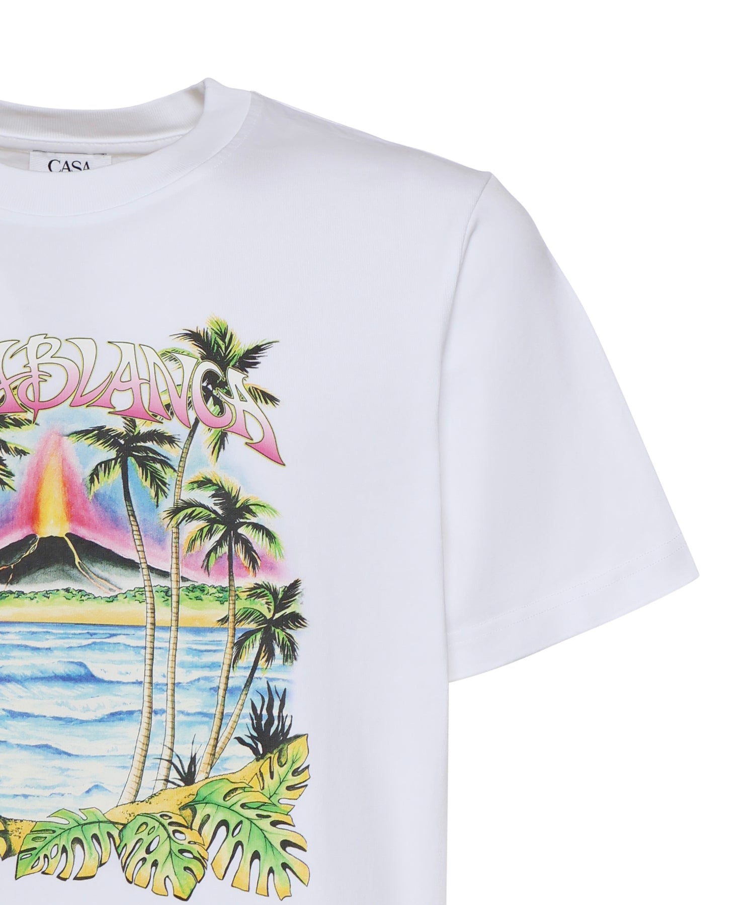 T-shirt con stampa in cotone MSP26JTS001 22 CASABLANCA 