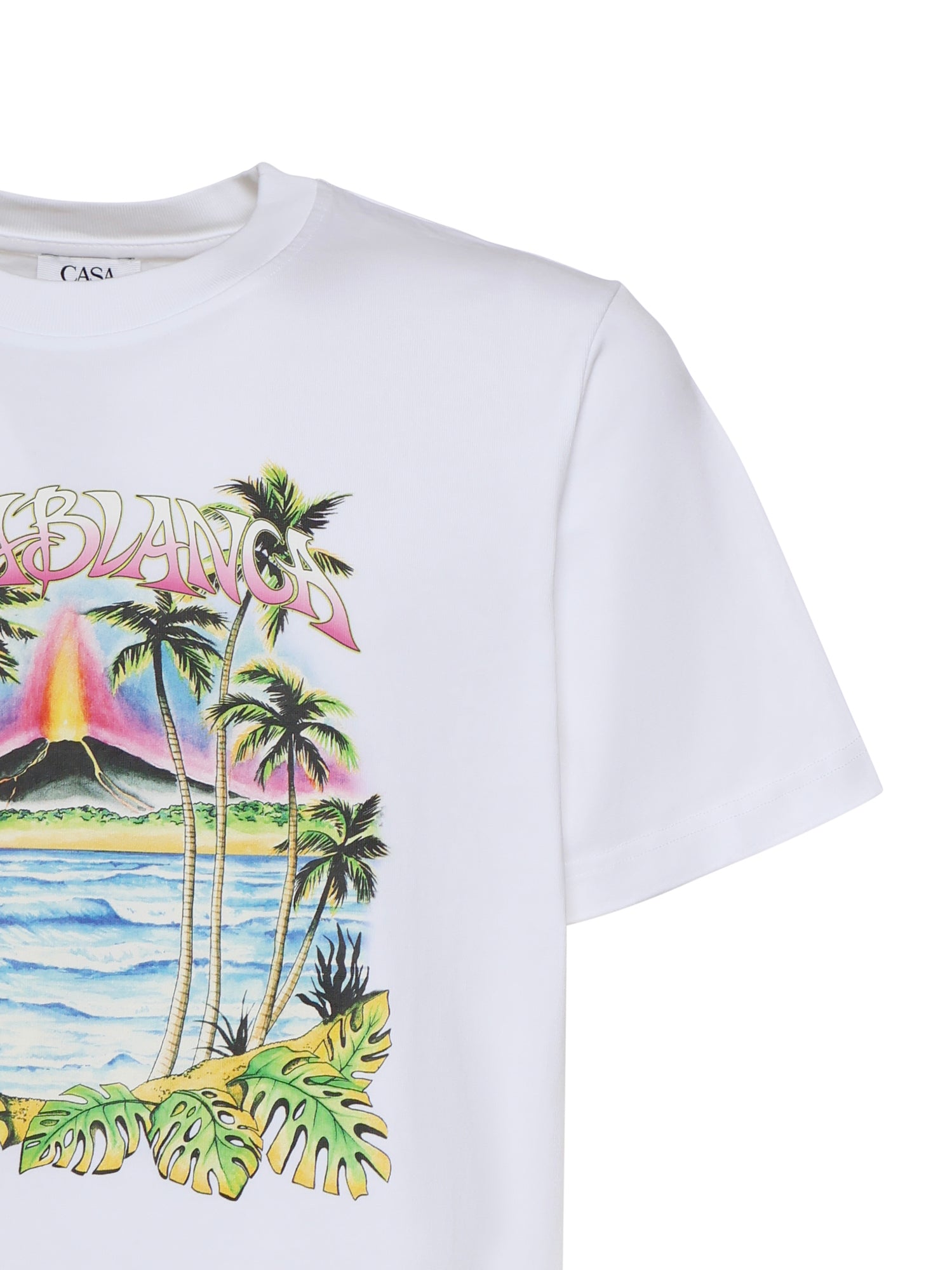 T-shirt con stampa in cotone MSP26JTS001 22 CASABLANCA 