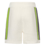 Shorts a righe all'uncinetto MSP26KW1208 01 CASABLANCA 