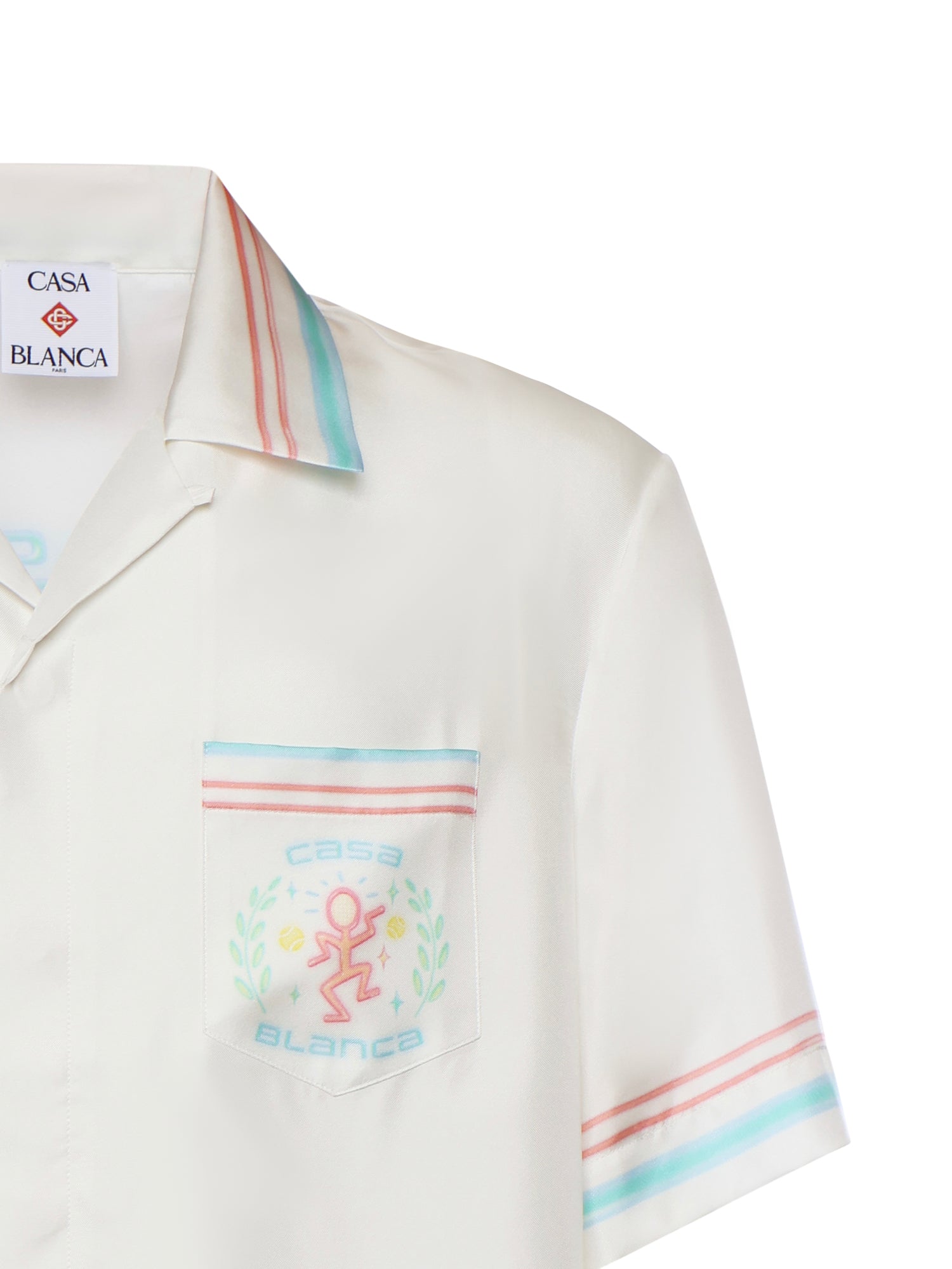 Camicia Dance Joy in seta MSP26SH003 01 CASABLANCA 