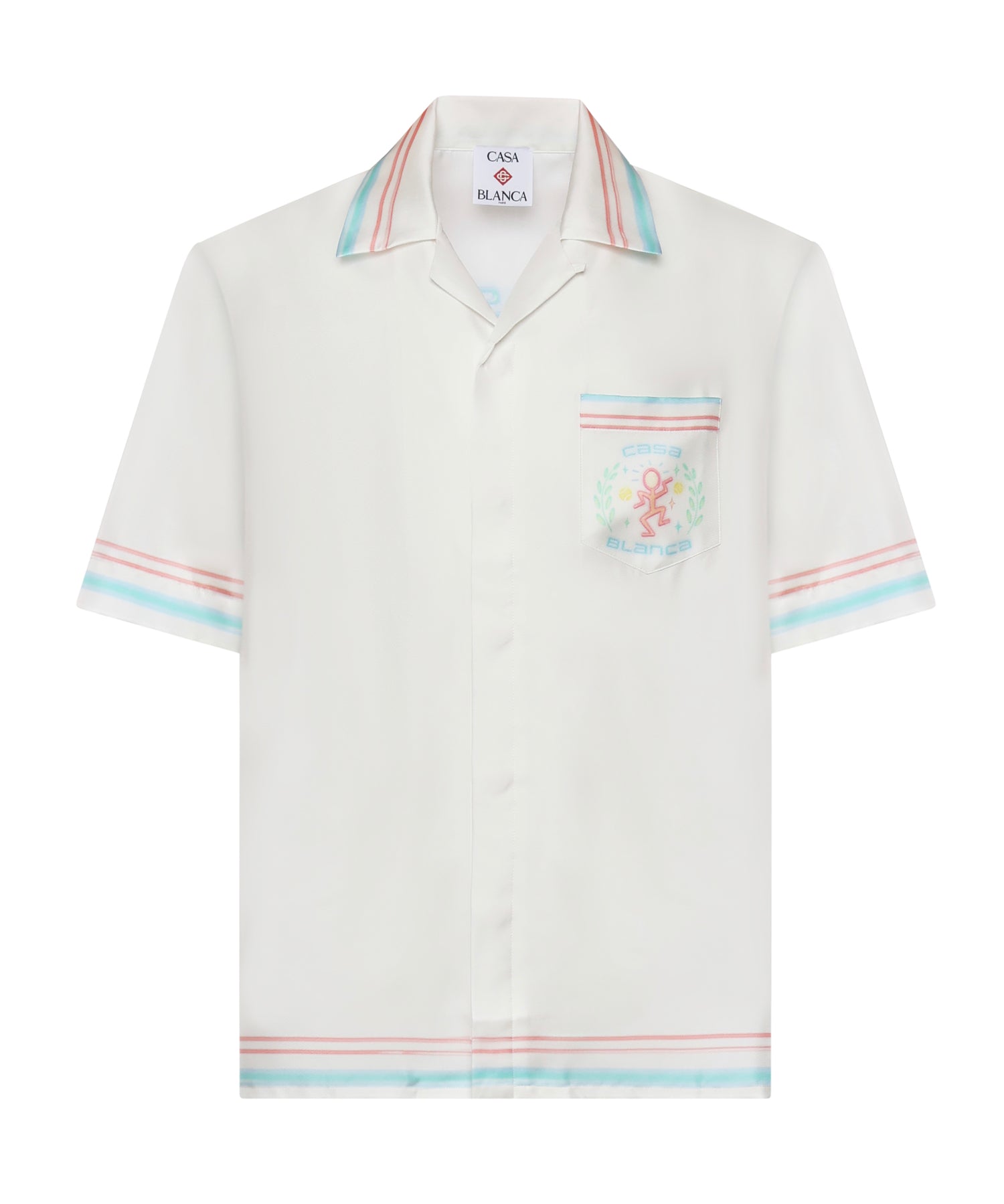 Camicia Dance Joy in seta MSP26SH003 01 CASABLANCA 