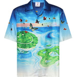 Camicia Beyond Destiny in seta MSP26SH003 02 CASABLANCA 