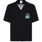 Camicia Volcano in seta MSP26SH003 09 CASABLANCA 