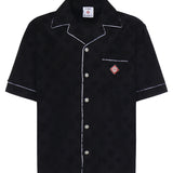 Camicia in spugna con monogramma MSP26SH085 02 CASABLANCA 