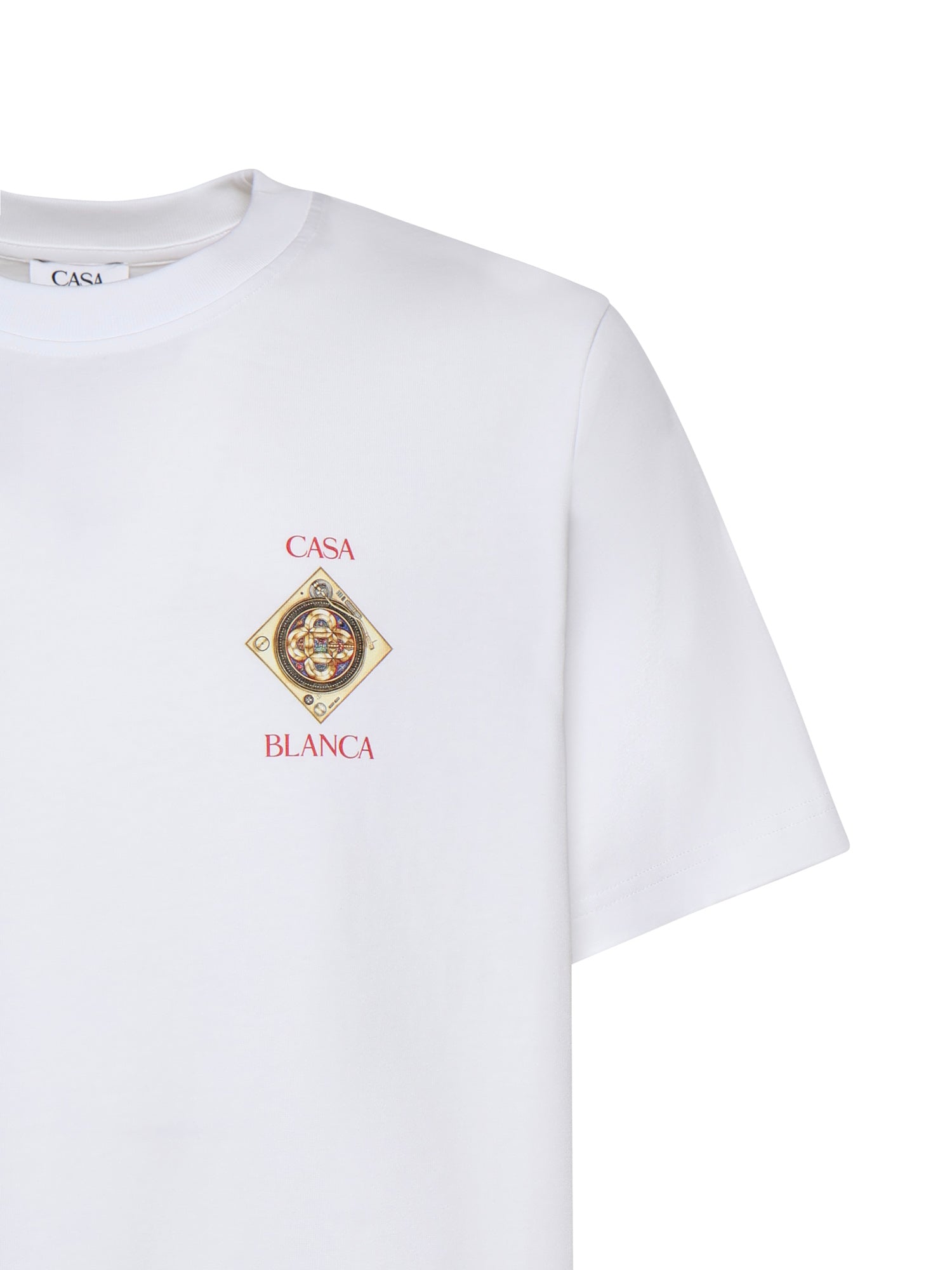 T-shirt in cotone con logo MSS26JTS001 02 CASABLANCA 