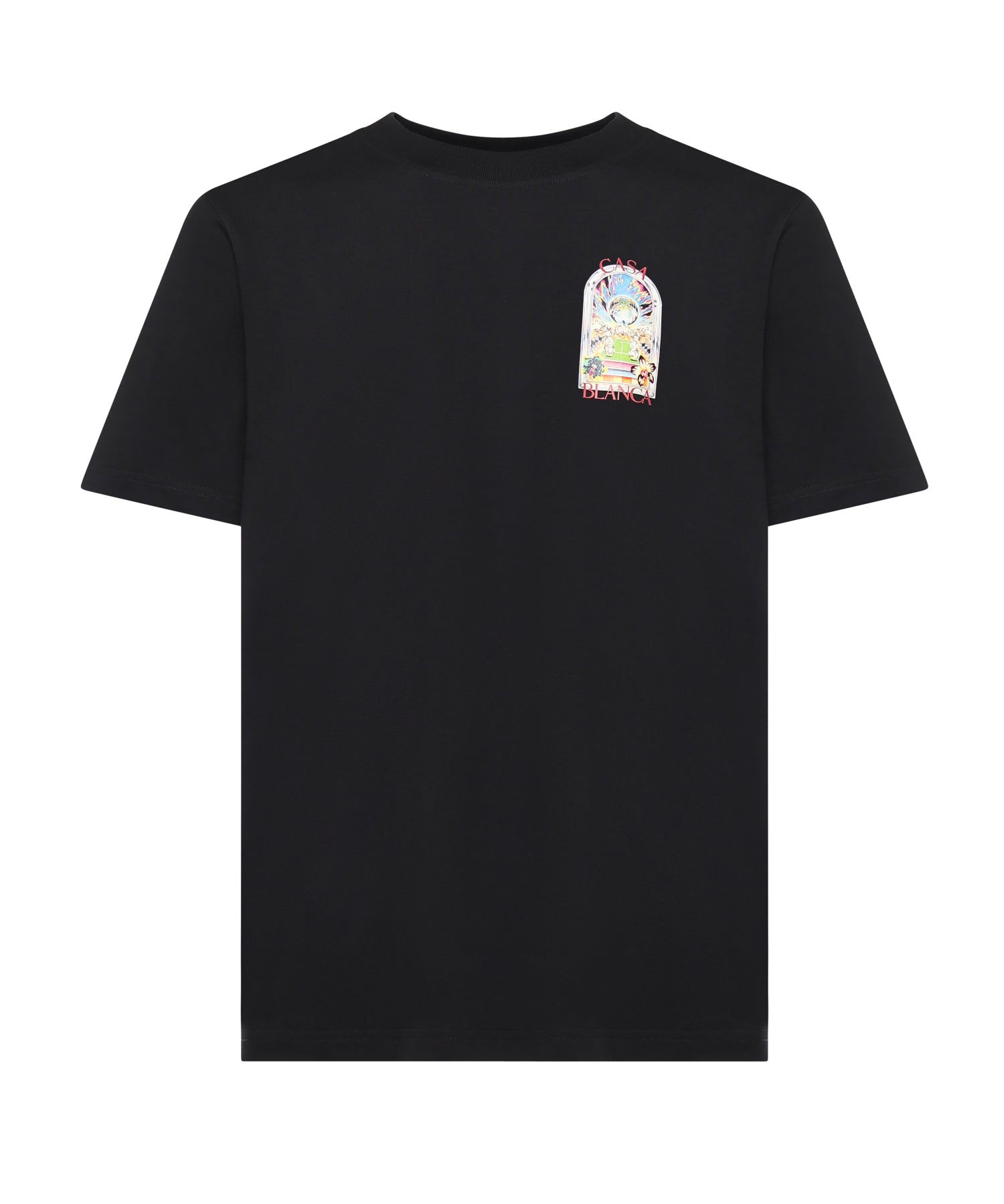 T-shirt in cotone con logo<BR/> MSS26JTS001 09 CASABLANCA 