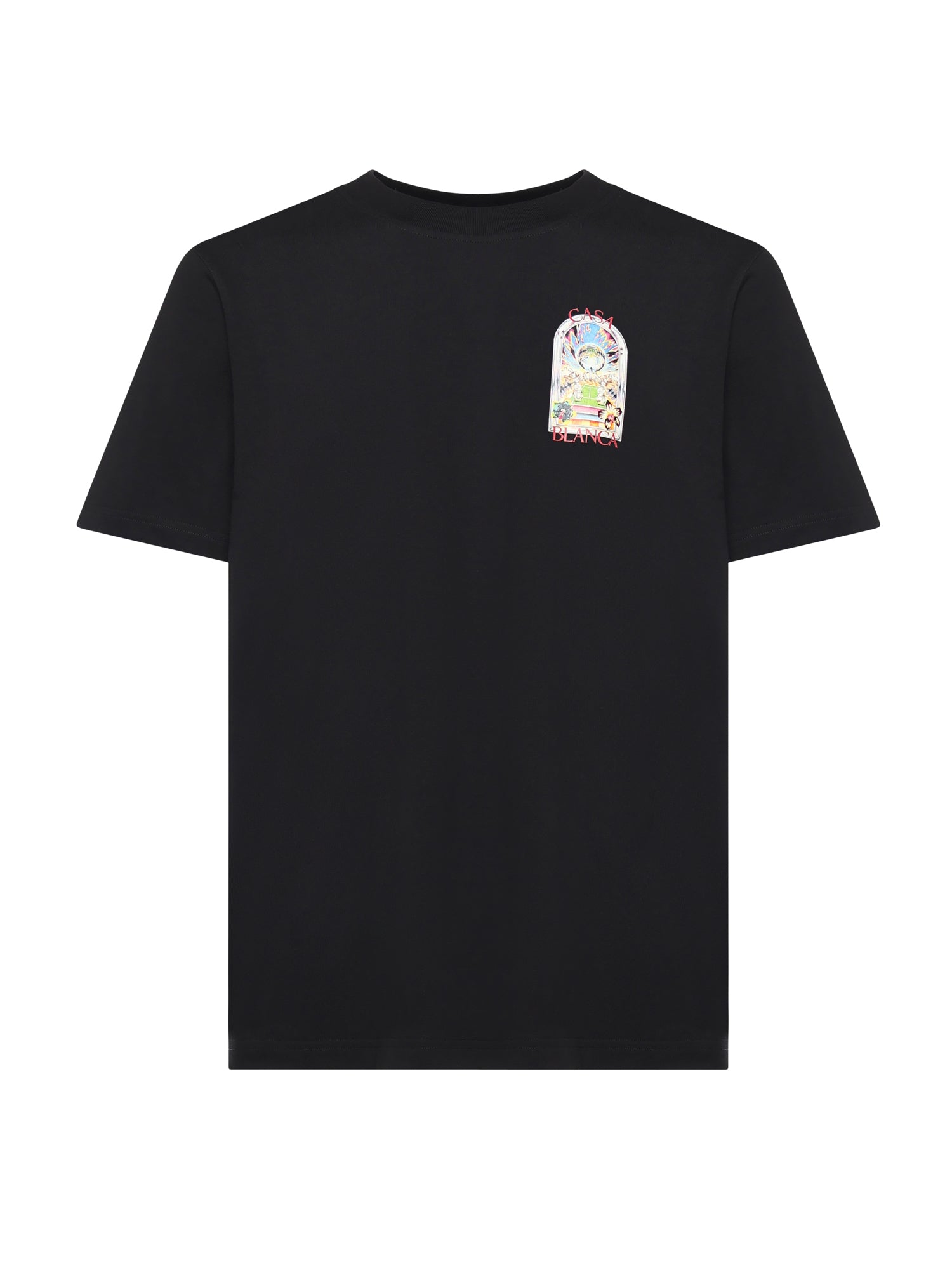 T-shirt in cotone con logo<BR/> MSS26JTS001 09 CASABLANCA 