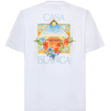 T-shirt in cotone con logo MSS26JTS001 13 CASABLANCA 